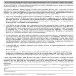 CA DMV Form INF 1128. Information Security Statement