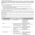 CA DMV Form INF 1164. Misuse of Record Information Complaint