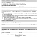 CA DMV Form INF 1184. Certification of Agency