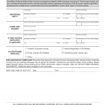 CA DMV Form INV 19. Fraud Complaint Form