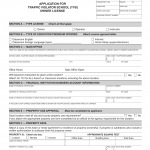CA DMV Form OL 713. Application for Traffic Violator School (TVS) Owner License, Part A
