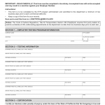CA DMV Form OL 810. Occupational Licensing Section Notification of Commercial Skills Test Schedule