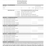 CA DMV Form OL 850. Traffic Violator School Quarterly Report