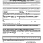 Form INF 70. Request for Record Information