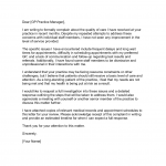 Complaint Letter about a GP Practice sample