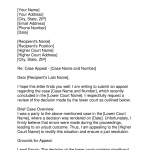 Court Appeal Letter