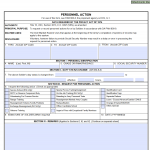 DA Form 4187. Personnel Action Form