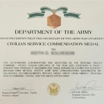 DA Form 4689. Civilian Service Commendation Medal