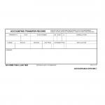 DA Form 1300-3. Summary Accounting Transfer Record of Supply Item