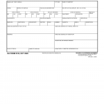 DA Form 2122. Record of Internment/Inurnment