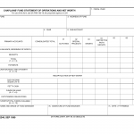 DA Form 2249. Chaplains` Fund Statement of Operations and Net Worth