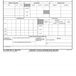 DA Form 2408-13. Aircraft Status Information Record