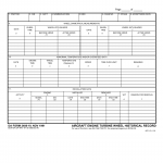 DA Form 2408-19. Aircraft Engine Turbine Wheel Historical Record