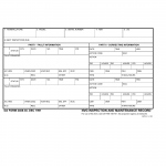 DA Form 2408-30. NVG Inspection and Maintenance Record