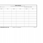 DA Form 2664-R. Weight Register (Prisoner of War) (LRA)