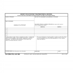 DA Form 3705. Receipt for Outpatient Treatment/Dental Records