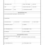 DA Form 4062. TMDE Acquisition Approval Analysis Data