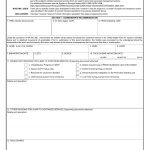 DA Form 4126. Bar to Continued Service