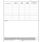 DA Form 4170. Statement of Gains and Losses