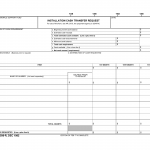 DA Form 4598-R. Installation Cash Transfer Request (LRA)