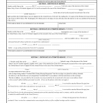 DA Form 4916. Certificate of Service/Attempted Service