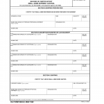 DA Form 5026-R. Record of Certification - Small Arms Shipment Control (LRA)