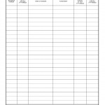 DA Form 5110. Article 15-Reconciliation Log