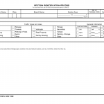 DA Form 5150-R. Section Identification Record (LRA)