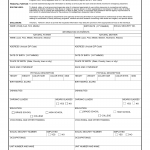 DA Form 5192. Family Identification Sheet for a Child Receiving Service