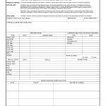 DA Form 5195. Health Data