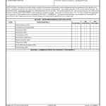 DA Form 5441-1. Evaluation of Clinical Privileges-Dentistry