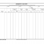 DA Form 5551-R. Spirometry Flow Sheet