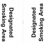 DA Form 5560-1. Designated Smoking Area