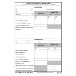 DA Form 5701-64. Ah-64 Performance Planning Card