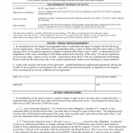 DA Form 591f-R. Ecp Student Supplemental Service Agreement (Post-Graduate Delay) (LRA)