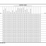 DA Form 5978. Control Sheet