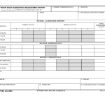 DA Form 7169. Troop Issue Subsistence Management Report