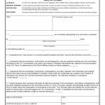 DA Form 7273. Access Agreement for Oral History Materials