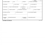 DA Form 7421. Material Reclamation Movement Request/Return