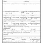 DA Form 7452-2-R. Lighting Protection Grounding Subsystem Checklist for New Faciliteis (LRA)