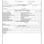 DA Form 7483-R. Wet Pipe Sprinkler System and Fire Detection System Inspection Checklist (LRA)