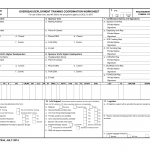 DA Form 7534. Overseas Deployment Training Coordination Worksheet