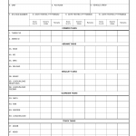 DA Form 7558-R. HBCT Gunnery Skills Test (GST) Individual Roll-Up