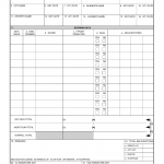 DA Form 7663-R. Crew Gunnery Roll-Up Sheet