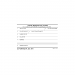 DA Form 8024-R. Larval Mosquito Collection (LRA)