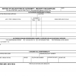 DA Form 1687. Signature Card