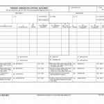 DA Form 5515. Training Ammunition Control Document