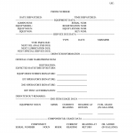 DA Form 5987-E. Motor Equipment Dispatch (EGA)