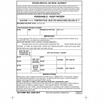 DD Form 1502. Frozen Medical Materiel Shipment