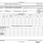 DD Form 1586. Contract Funds Status Report